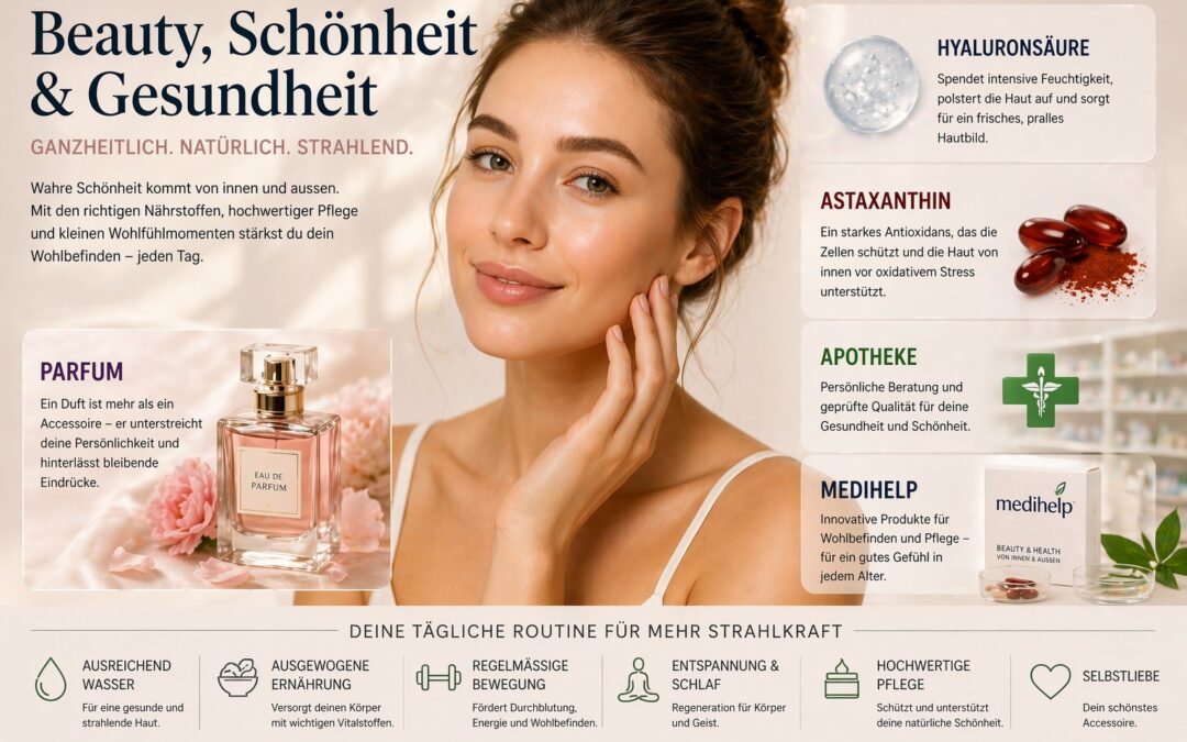 Beauty, Schönheit und Gesundheit: Ganzheitliche Pflege für ein strahlendes Ich